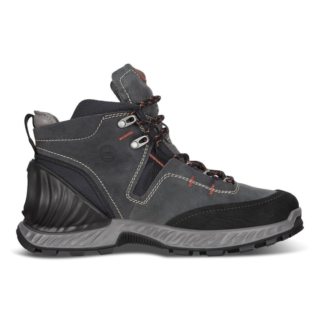 Chaussure De Randonnée Ecco Exohike Mid Gtx Homme Noir 1394-GARIX